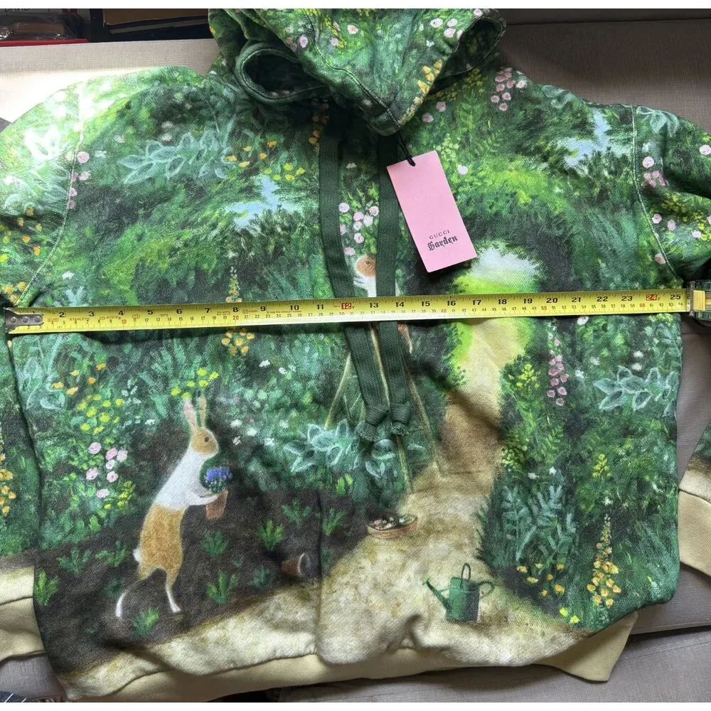 Gucci Garden 2020 Landscape Print Hoodie Size L Unisex NWT w/ Original Box Rare